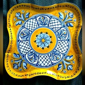 🍽️ Fiesta Yellow Square Plate🍽️